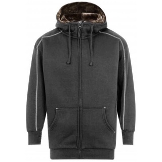 ORN Clothing Crane 1285 Fur Lined Hooded Sweatshirt Polyester 65% / Cotton 35% 620gsm